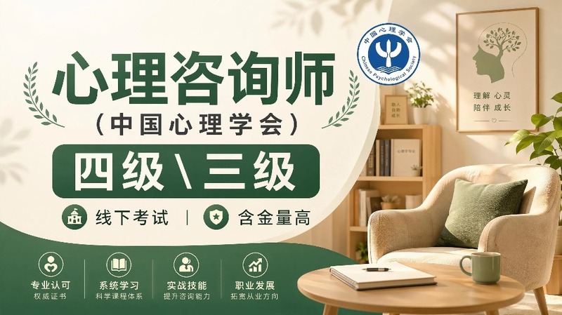 中国心理学会心理咨询师四级 - 专业心理支持的理想选择